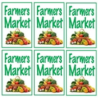 Пазар на фермери Магазин за дисплейни табели за хартия; 18 w 24 h - пакет