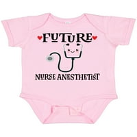 Мастически бъдеща медицинска сестра анестетистичен подарък бебе момче или бебе момиче боди