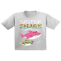 Неудобни стилове сестра акула младежки Тениска най-добра Сис акула чай семейство съвпадение облекло Аутизъм Информираност подаръци детски ризи аутистични ризи за момичета