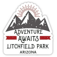 Личфийлд Парк Аризона Сувенир Винил Стикер Приключение Очаква Дизайн