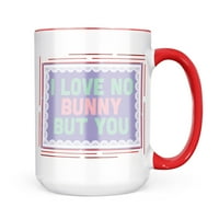 Неонблондинка не обичам зайче, но вие пролетни цветове долни граници чаша подарък за любителите на кафе чай