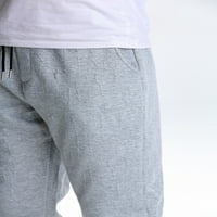 Панталони за жени изхождат от модни мъже и жени могат да носят солиден цвят джогинг панталони светло сиво 2xl