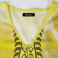 Bimba Printed Caftan Grow Maxi Robe рокля за жени плажни дрехи къси бански костюм