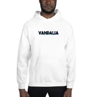 2XL TRI Color Vandalia Hoodie Pullover Sweatshirt от неопределени подаръци
