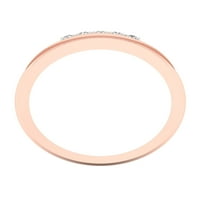 Имперски 1 20кт ТДВ диамант 10к Розово Злато Камък Мъжки пръстен