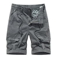 Chueow лято мъжки къси панталони на коляното товарни панталони работни дрехи къси панталони тънък год